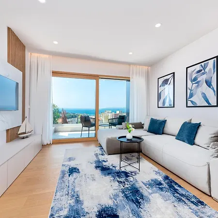 Luxury Adria Makarska - Sea & Mountain View, Whirlpool And Private Parking *