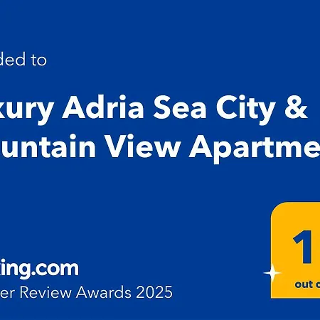 Apartment Luxury Adria Sea & Mountain View Makarska