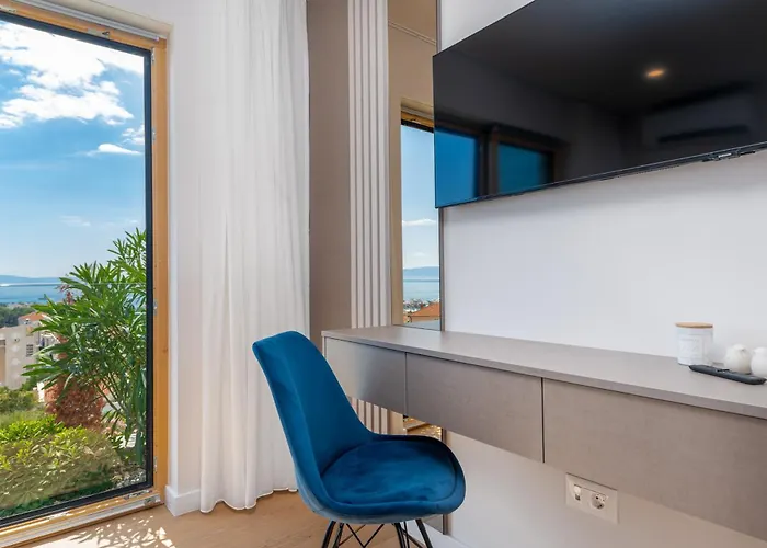 Luxury Adria - Sea & Mountain View, Whirlpool And Free Parking Apartment