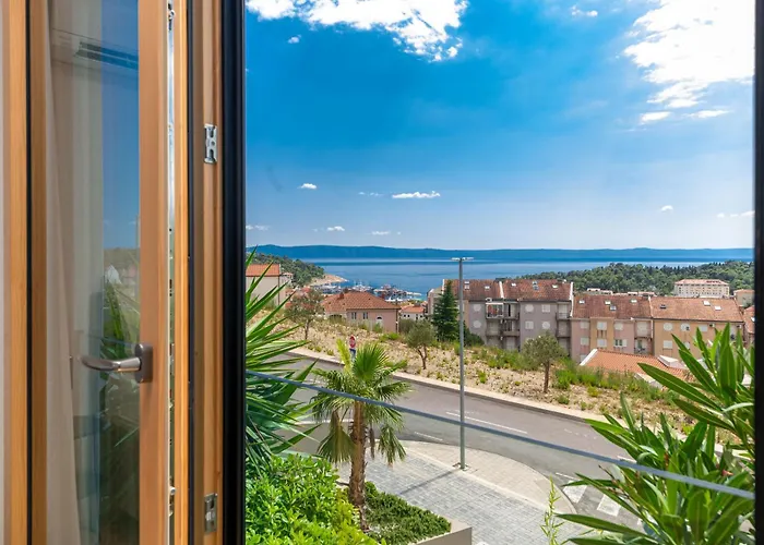 Апартаменты Luxury Adria - Sea & Mountain View, Whirlpool And Free Parking