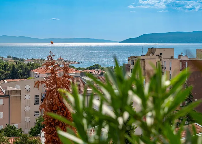 Luxury Adria - Sea & Mountain View, Whirlpool And Free Parking Apartment Makarska