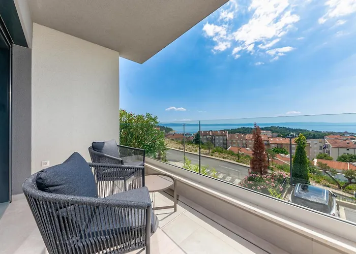 Luxury Adria - Sea & Mountain View, Whirlpool And Free Parking Апартаменты *