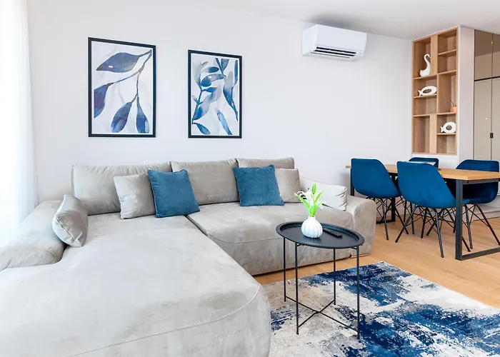 Apartment Luxury Adria - Sea & Mountain View, Whirlpool And Free Parking Makarska